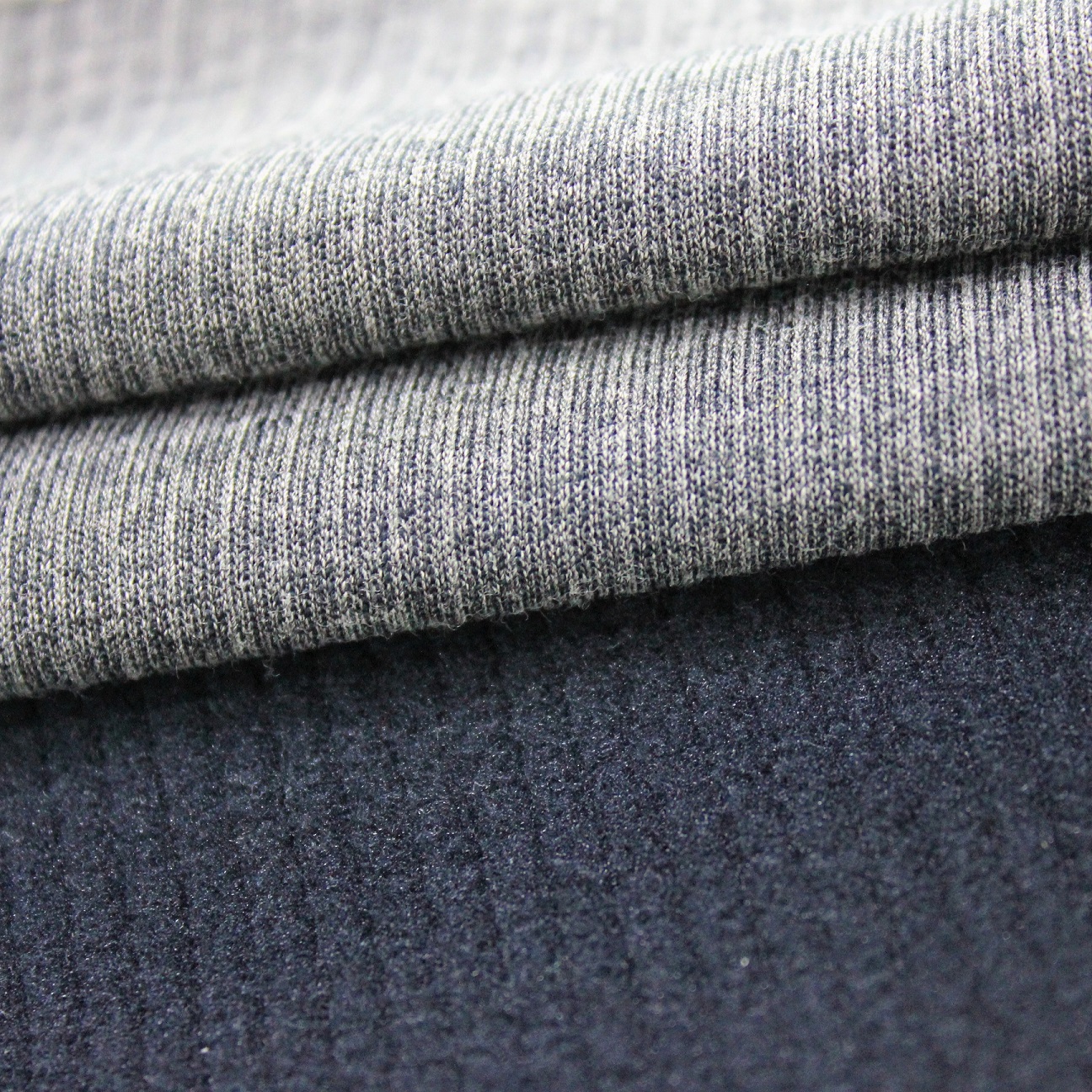 涤晴粘氨纶摇粒绒